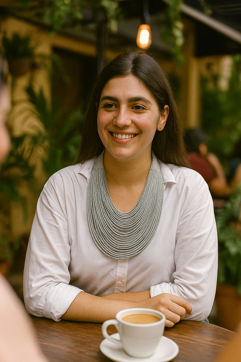 Silver Grey Handmade Silk Threads Multi-Layer Statement African Choker Necklace