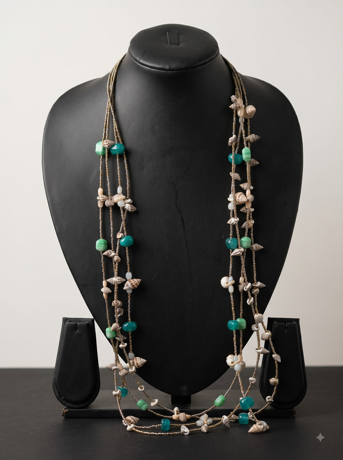 Shells and Beads Multi-Layer Beach Necklace
