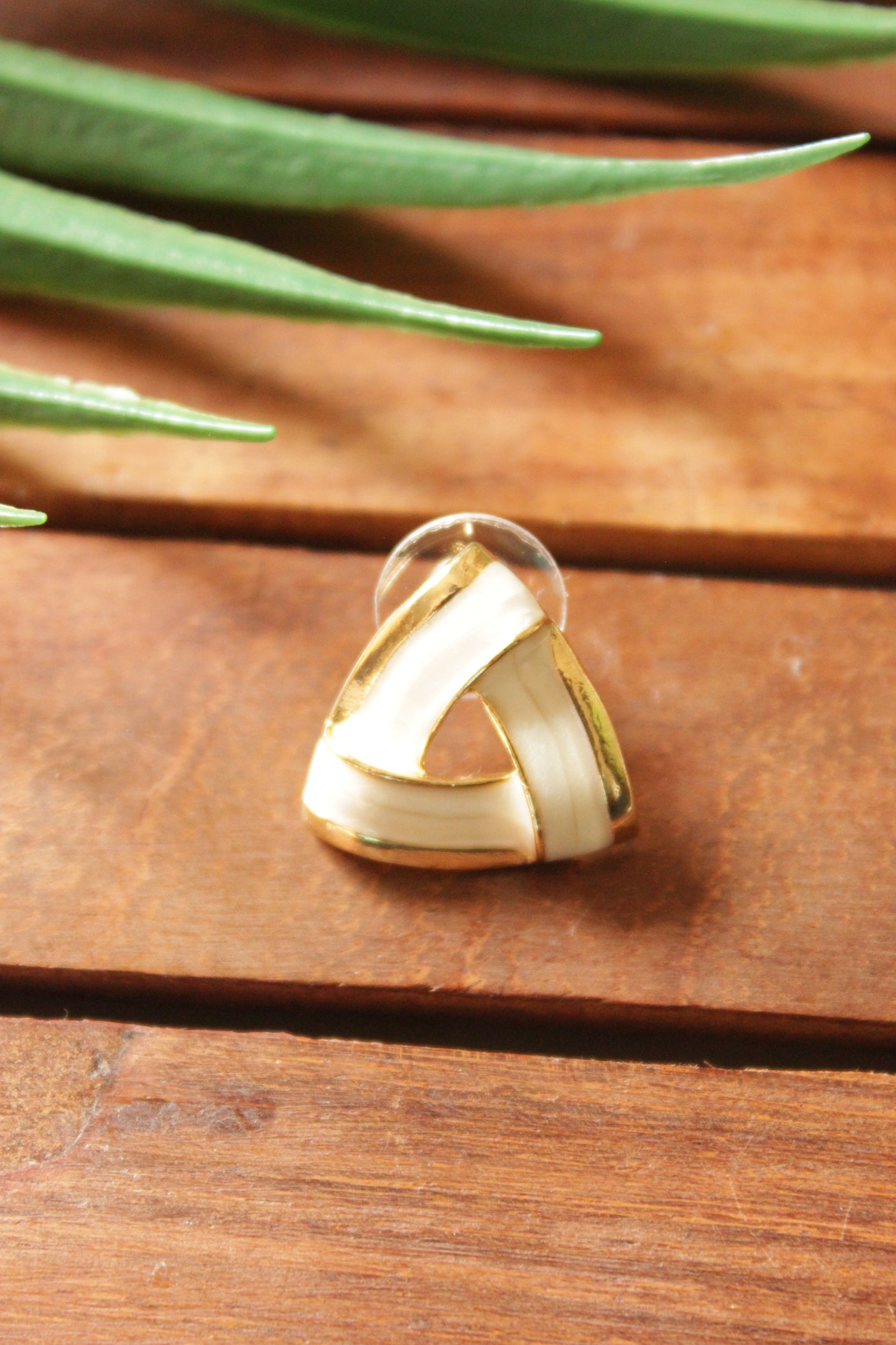 Anti Tarnish Geometrical Shape Stud Earrings