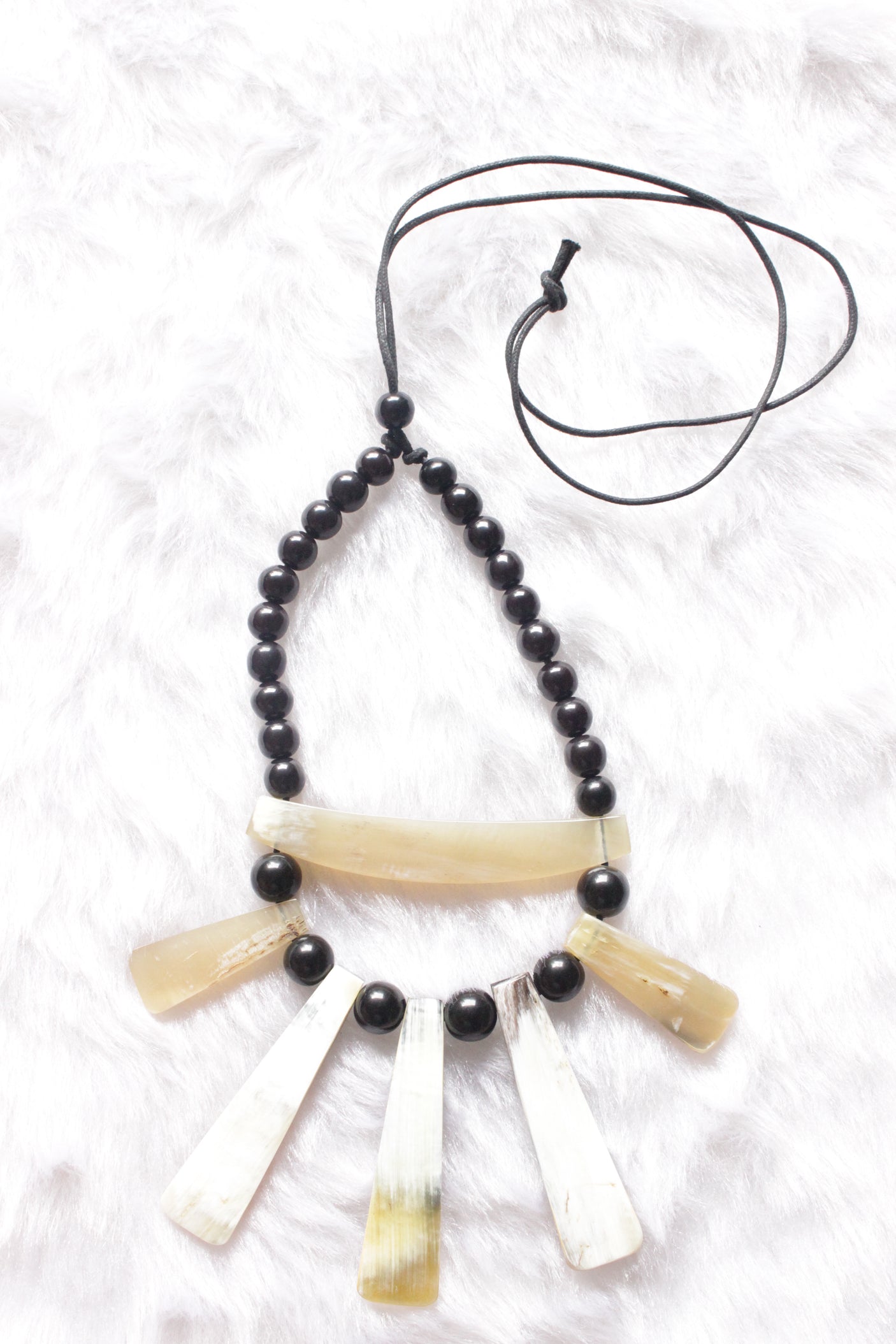 Acrylic Beads Sun Dial Necklace