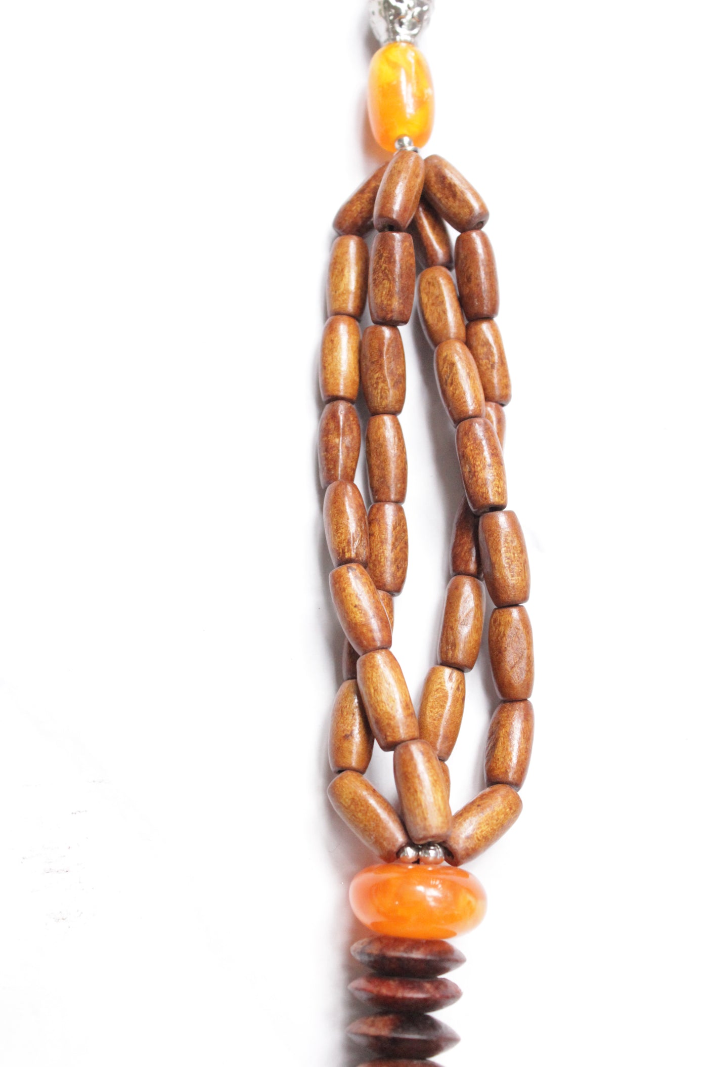 Wooden Beads Handmade Necklace Set