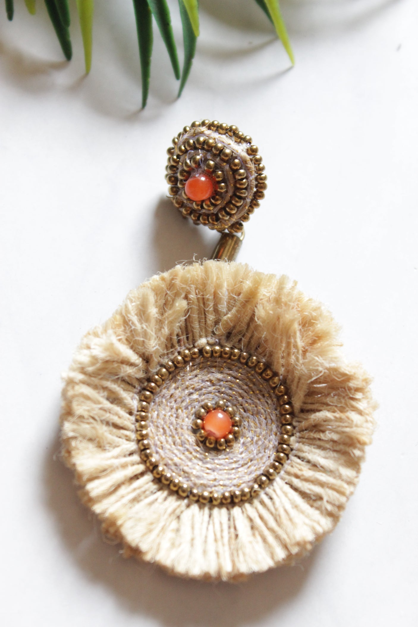 Handmade Jute Earrings