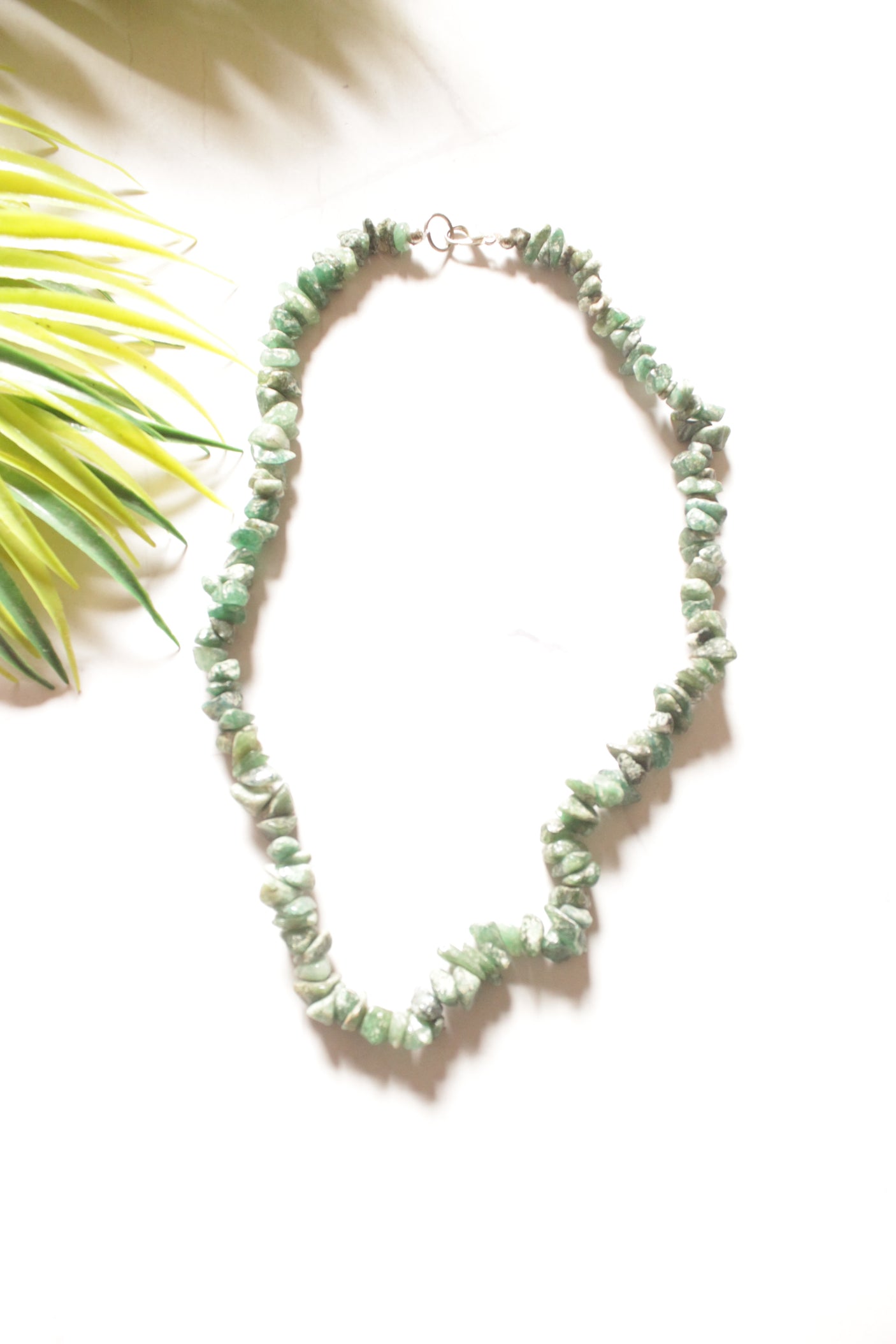Sea Green Crystal Stone Necklace
