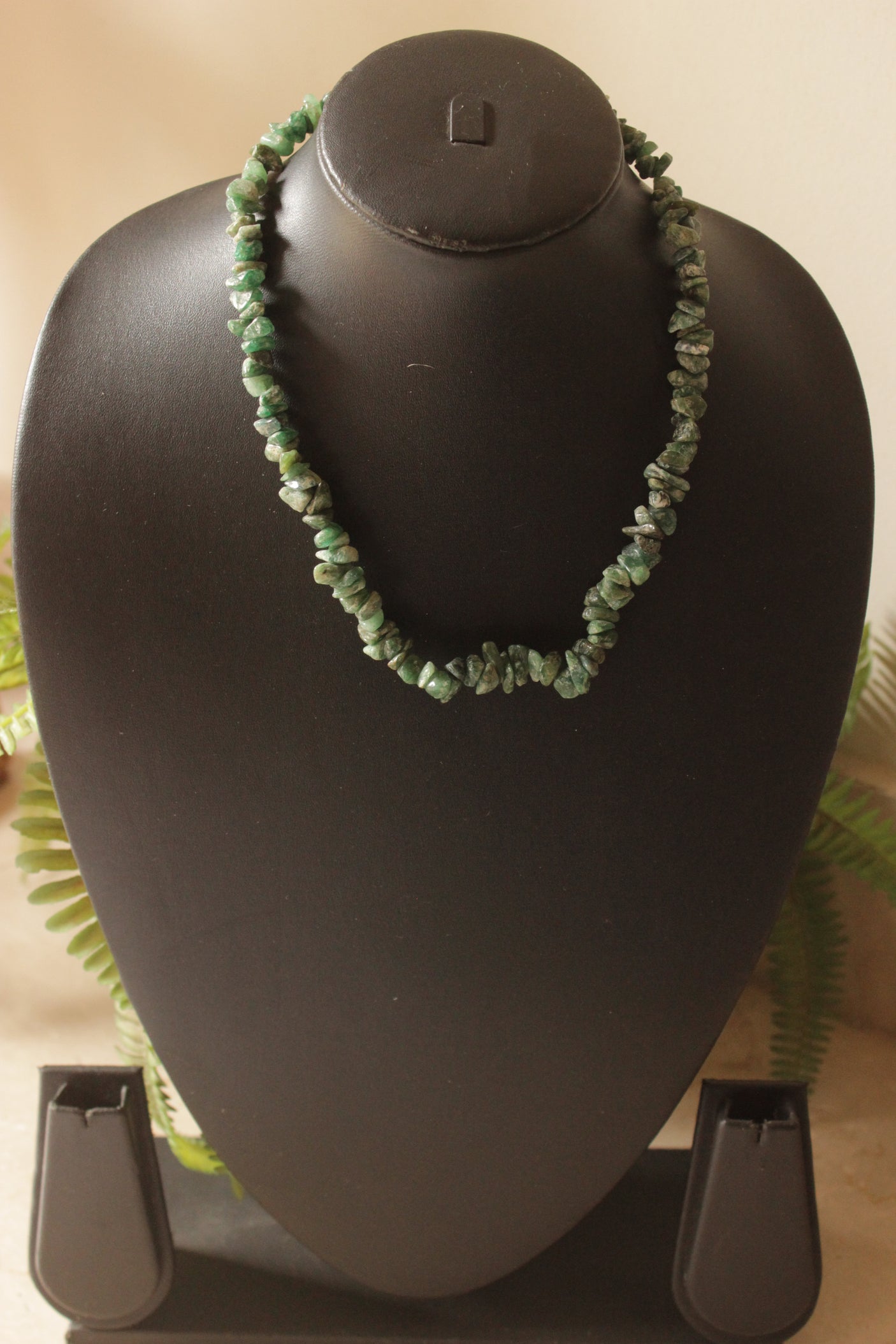 Sea Green Crystal Stone Necklace