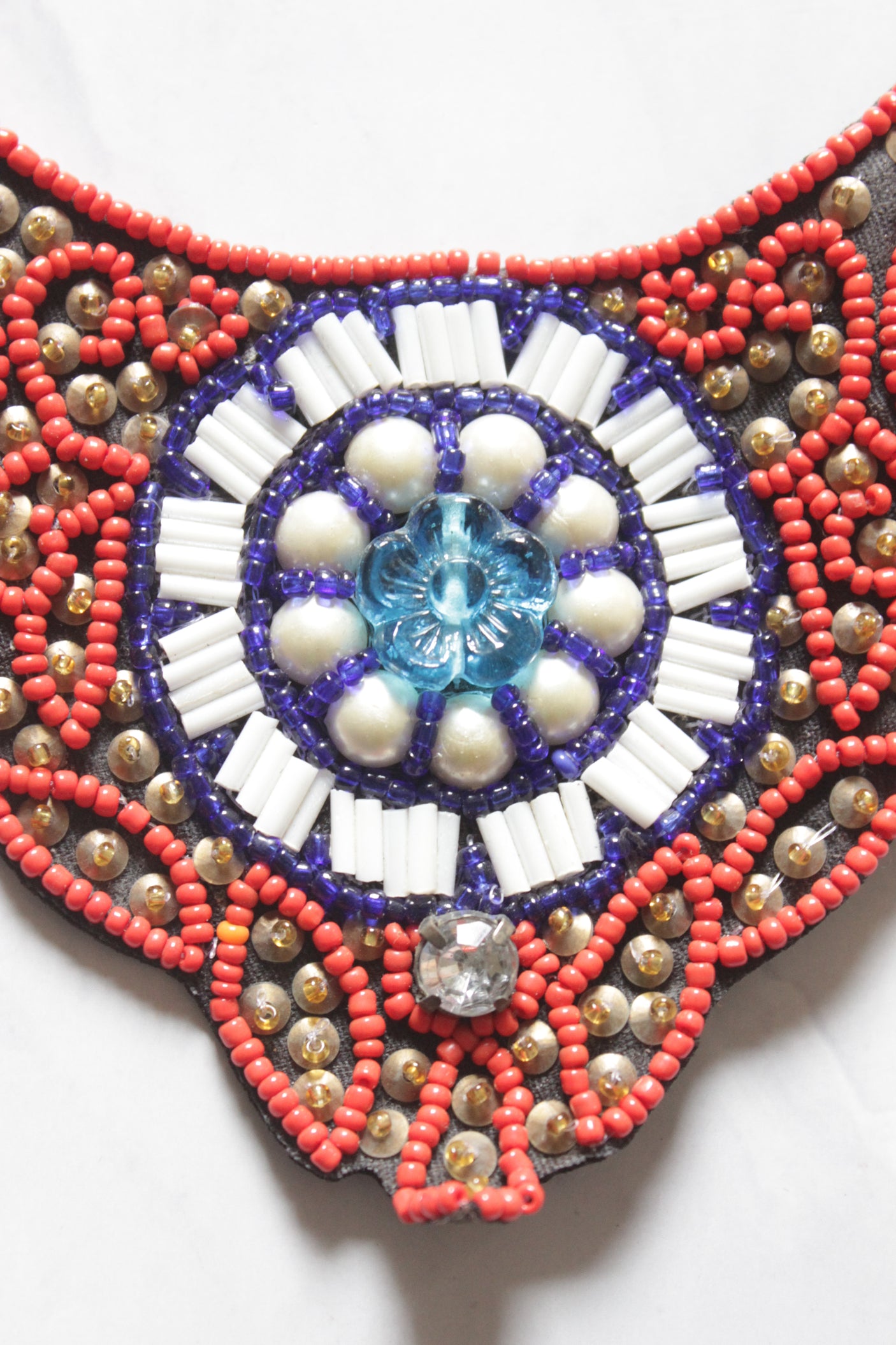 Multi-Color Beaded Necklace