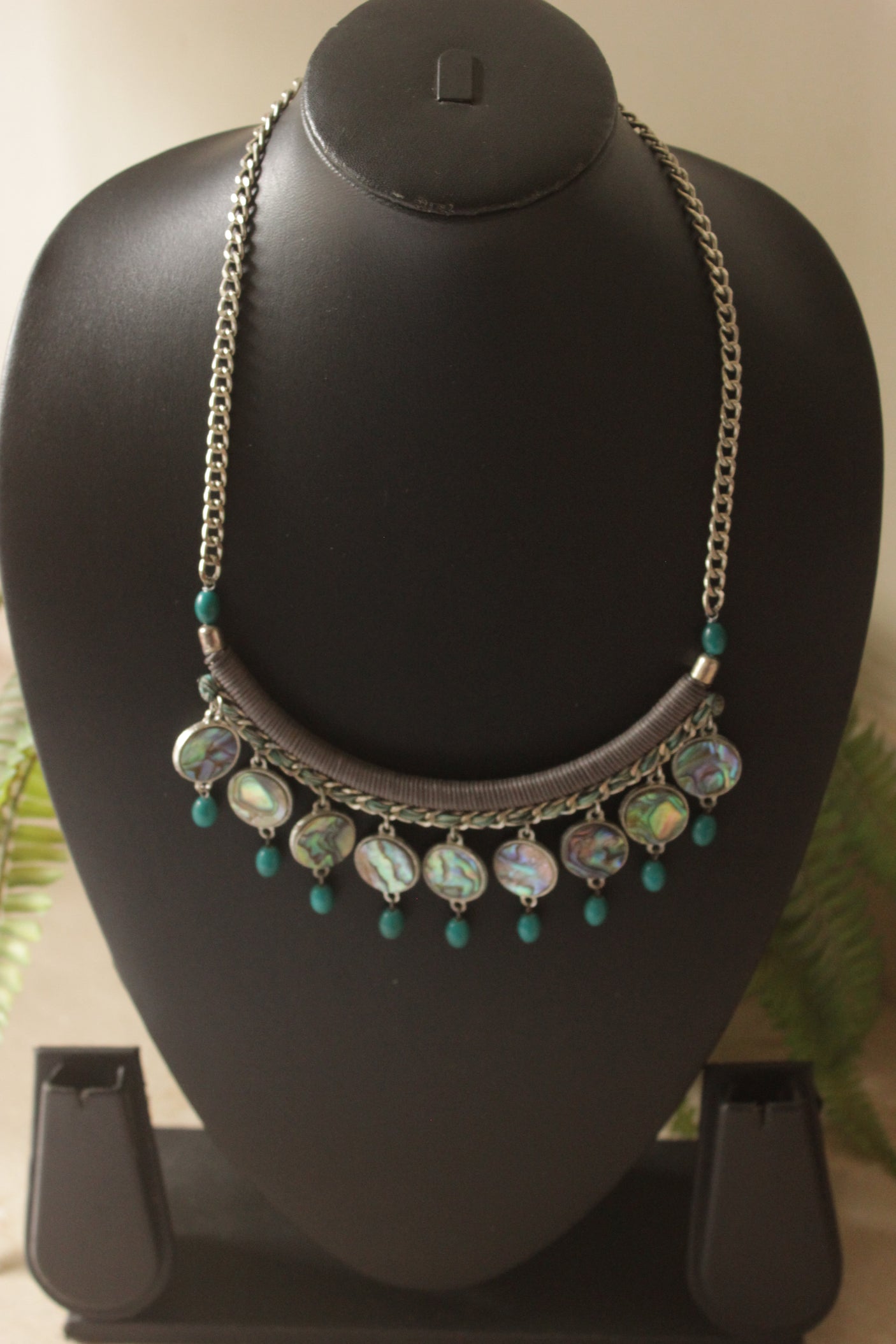 Oxidised Finish Hasli Style Boho Handmade Necklace
