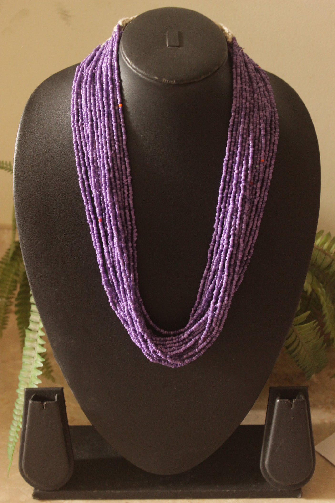 Multi-Layer Beads Hand Braided Boho Necklace