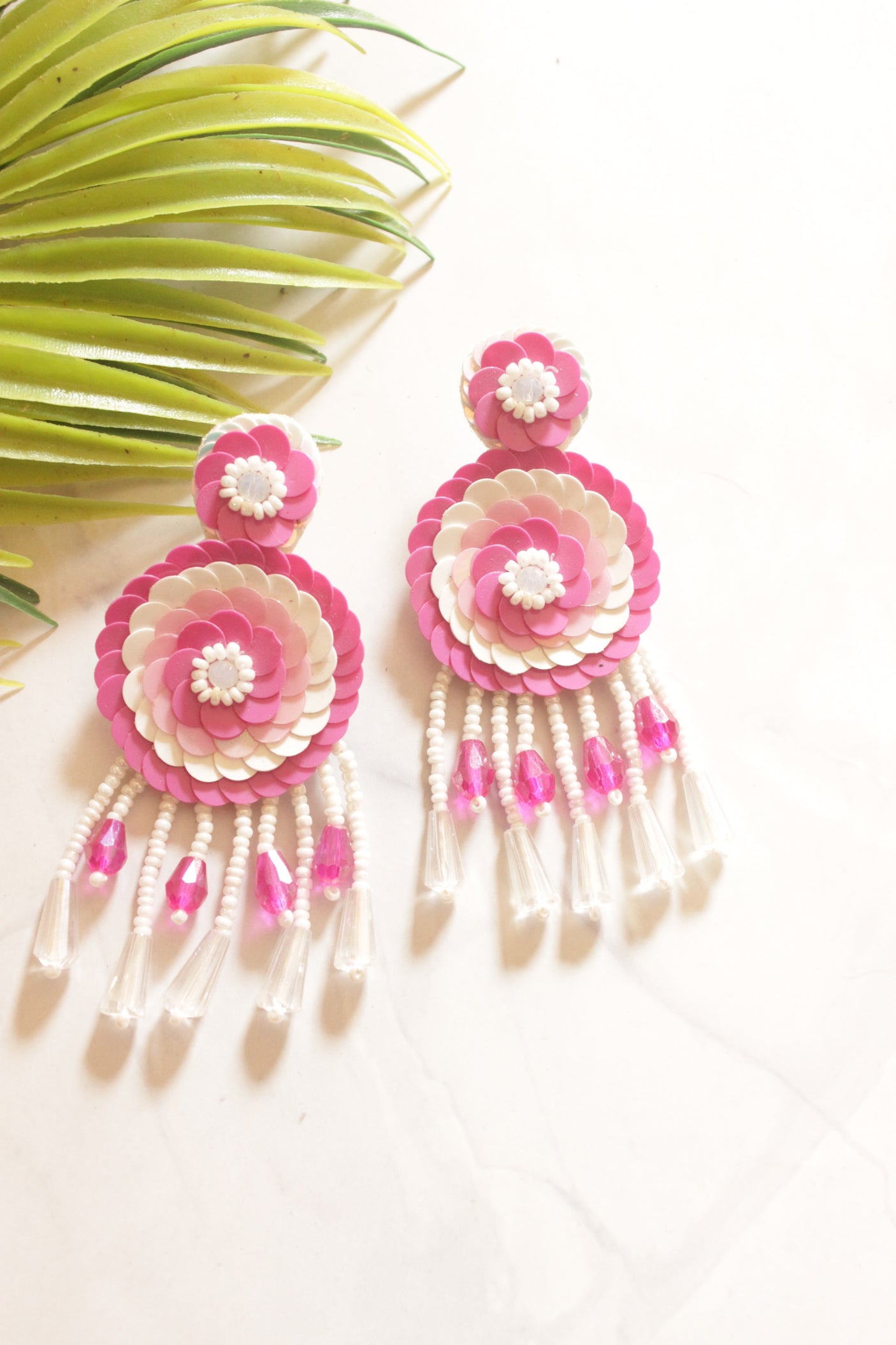 Handcrafted Petal Bloom Earrings