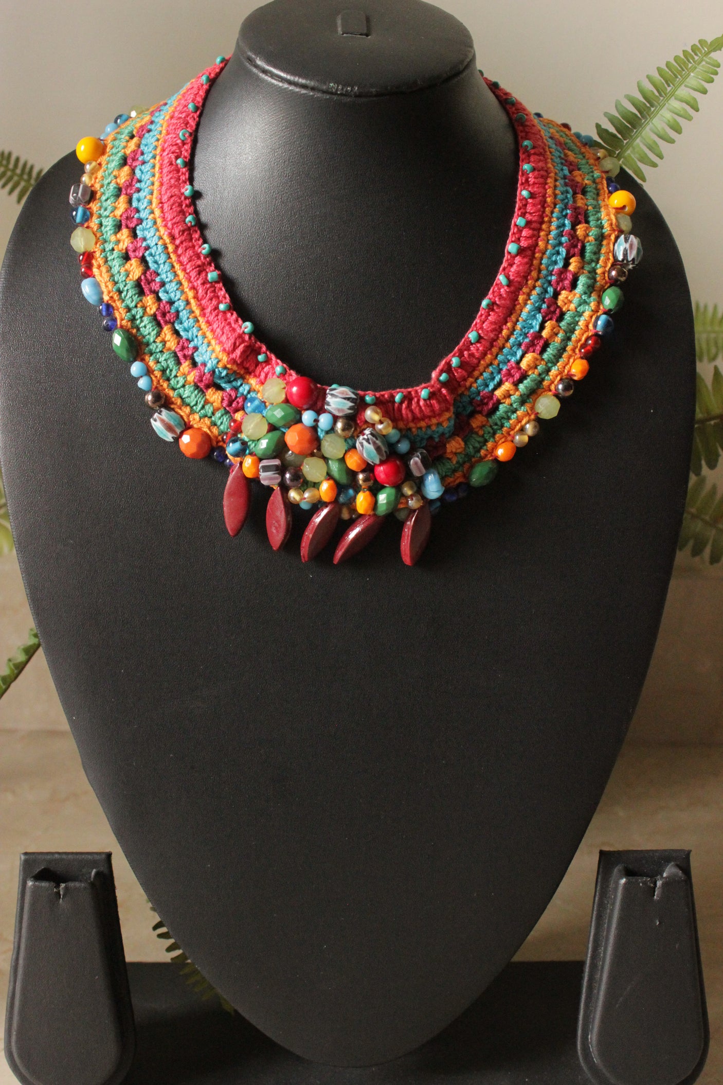 Crochet Work Handmade Choker Necklace