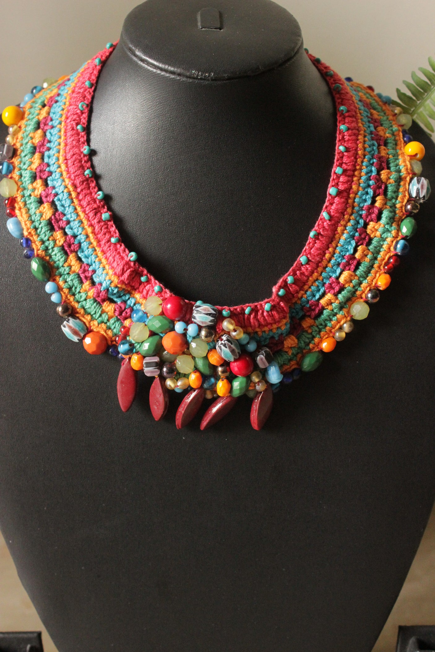 Crochet Work Handmade Choker Necklace