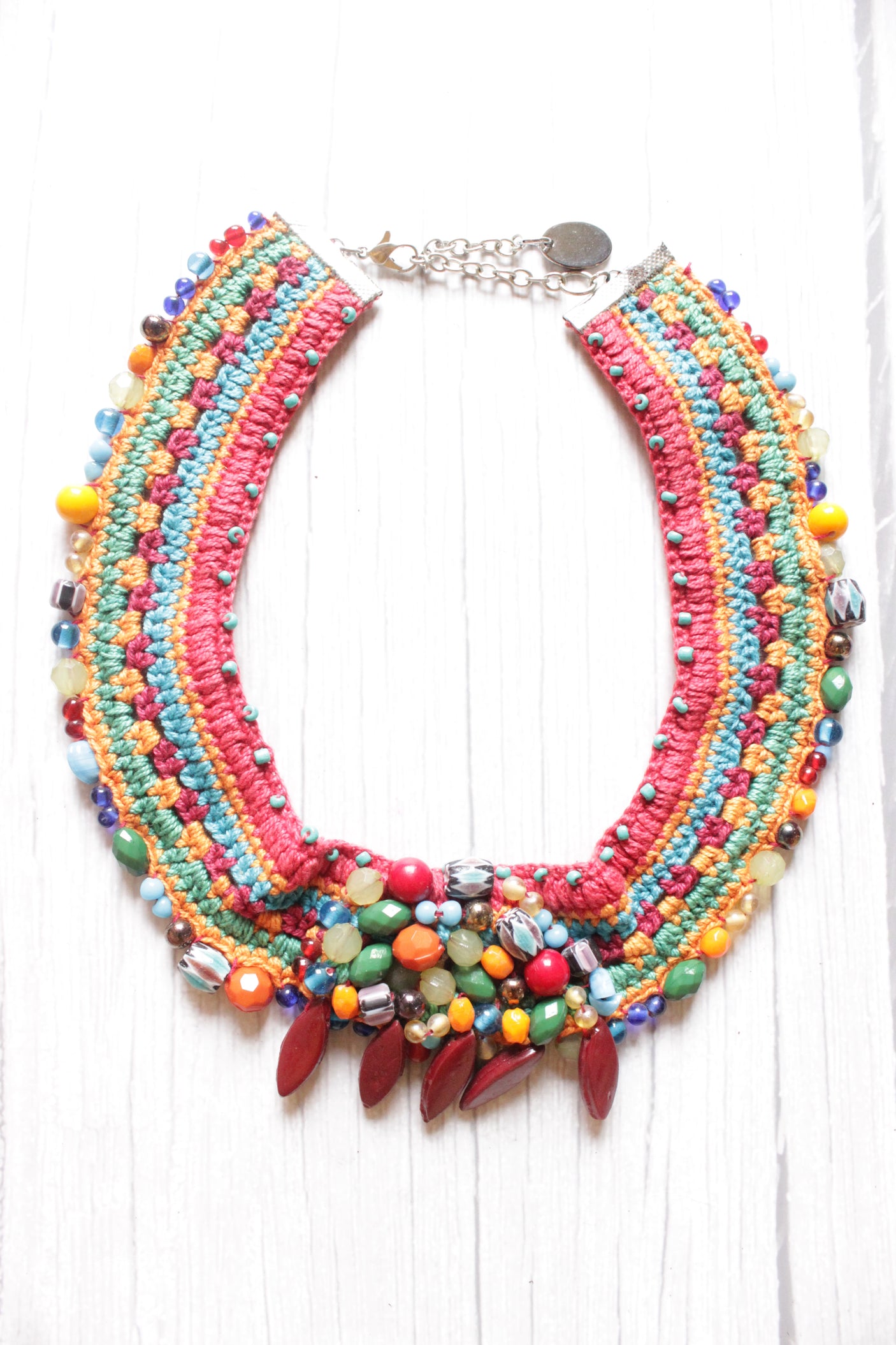 Crochet Work Handmade Choker Necklace