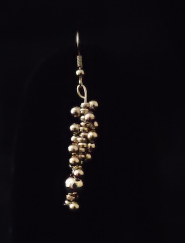 Oxidised Silver Handpainted Necklace Set