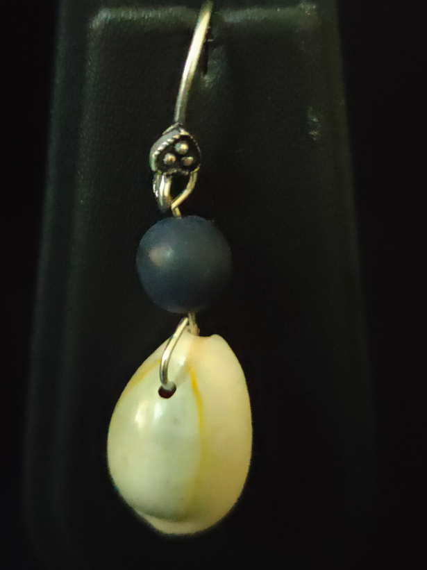 Buddha Printed Pure Marble Necklace Set with Shells and Thread Closure