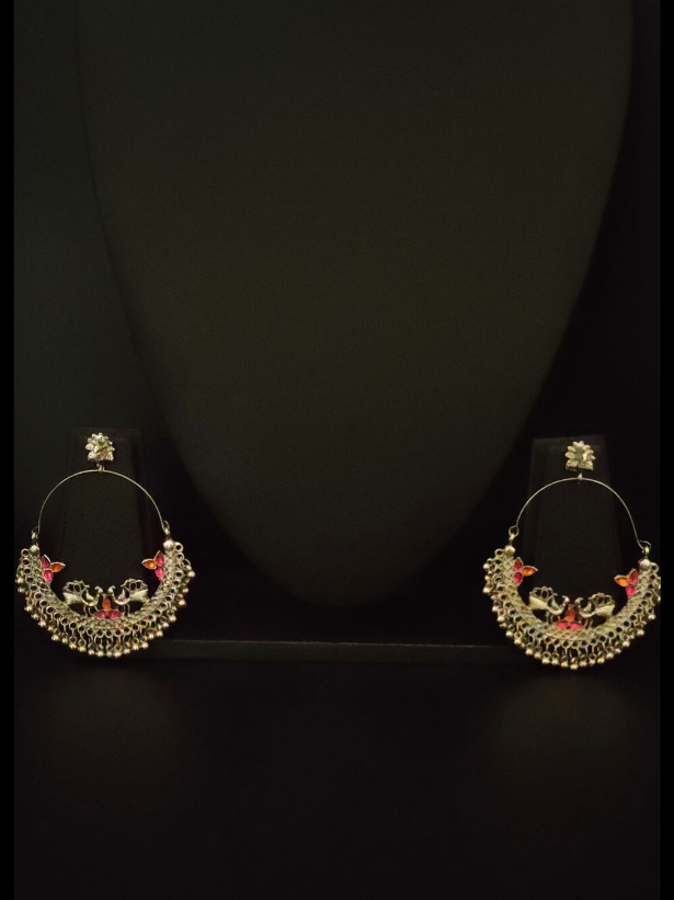 Statement Long Chandbali Earrings