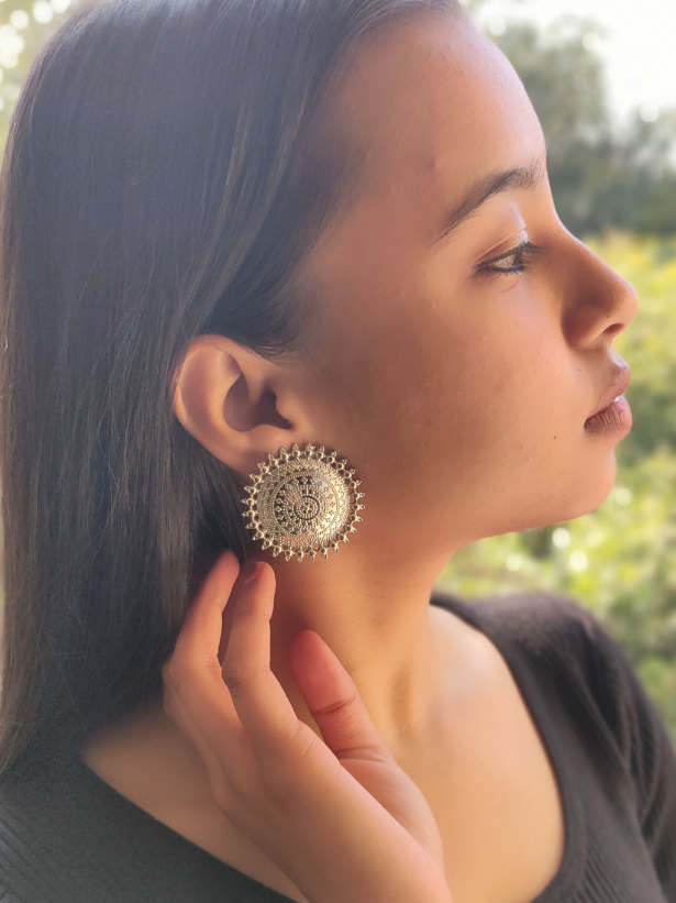 Statement Stud Earrings