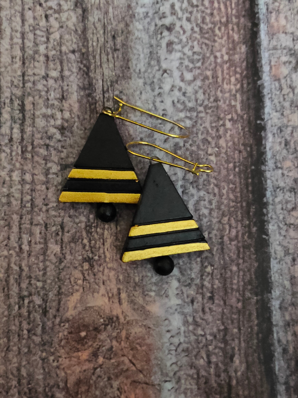 Triangular Terracotta Necklace Set