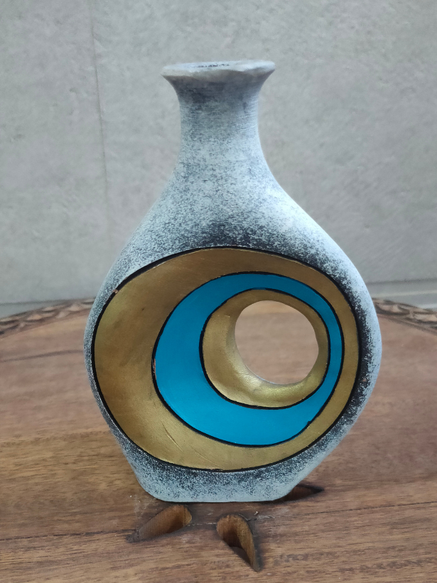 Surahi Shape Handcrafted Traditional Terracotta Clay Pot