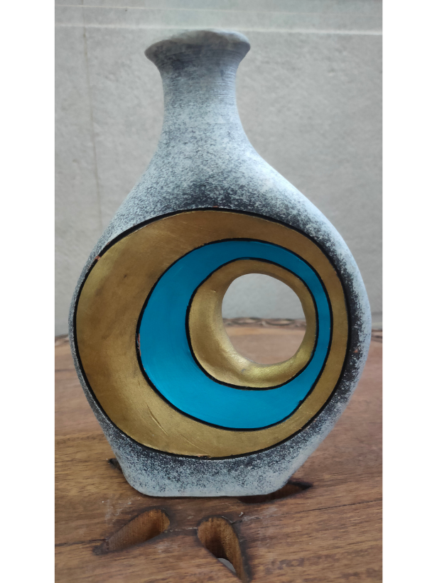 Surahi Shape Handcrafted Traditional Terracotta Clay Pot