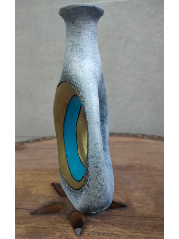 Surahi Shape Handcrafted Traditional Terracotta Clay Pot