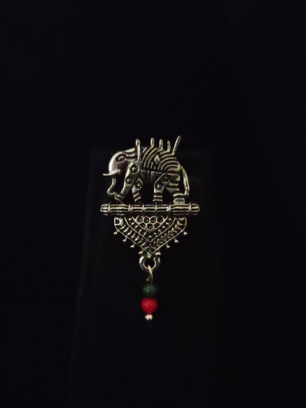 Elephant Motif Beaded Necklace Set