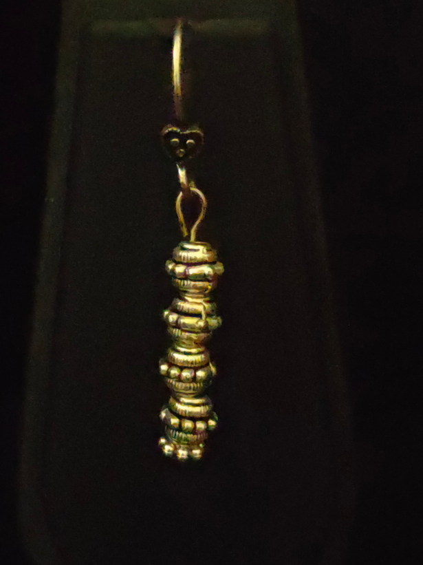 2 Layer Necklace Set with Sea Shell Metal Pendant