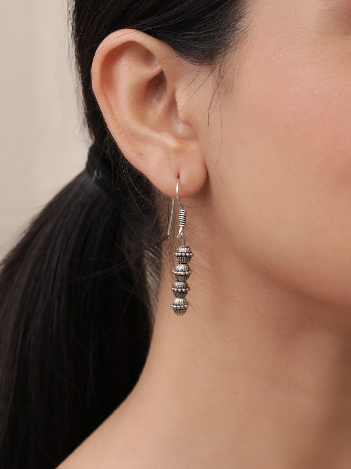 Minimal 2 Layer Necklace Set with Metal Pendants