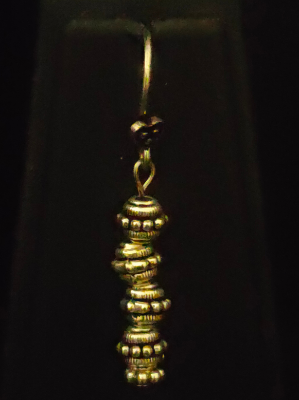 Minimal 2 Layer Necklace Set with Metal Pendants