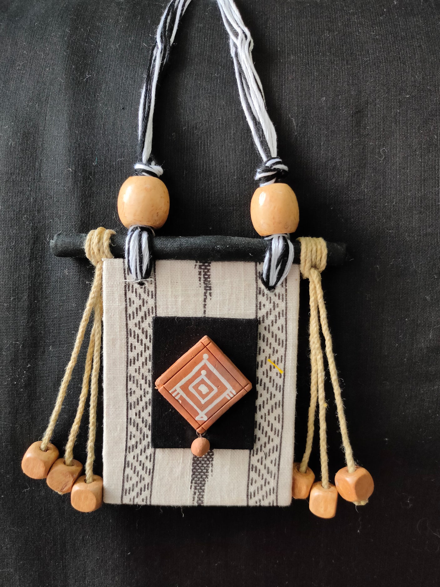 Classy Fabric Necklace Set