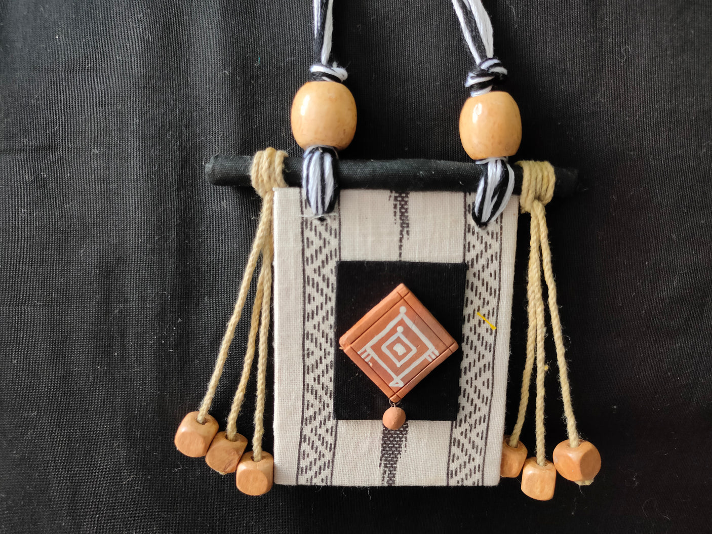 Classy Fabric Necklace Set