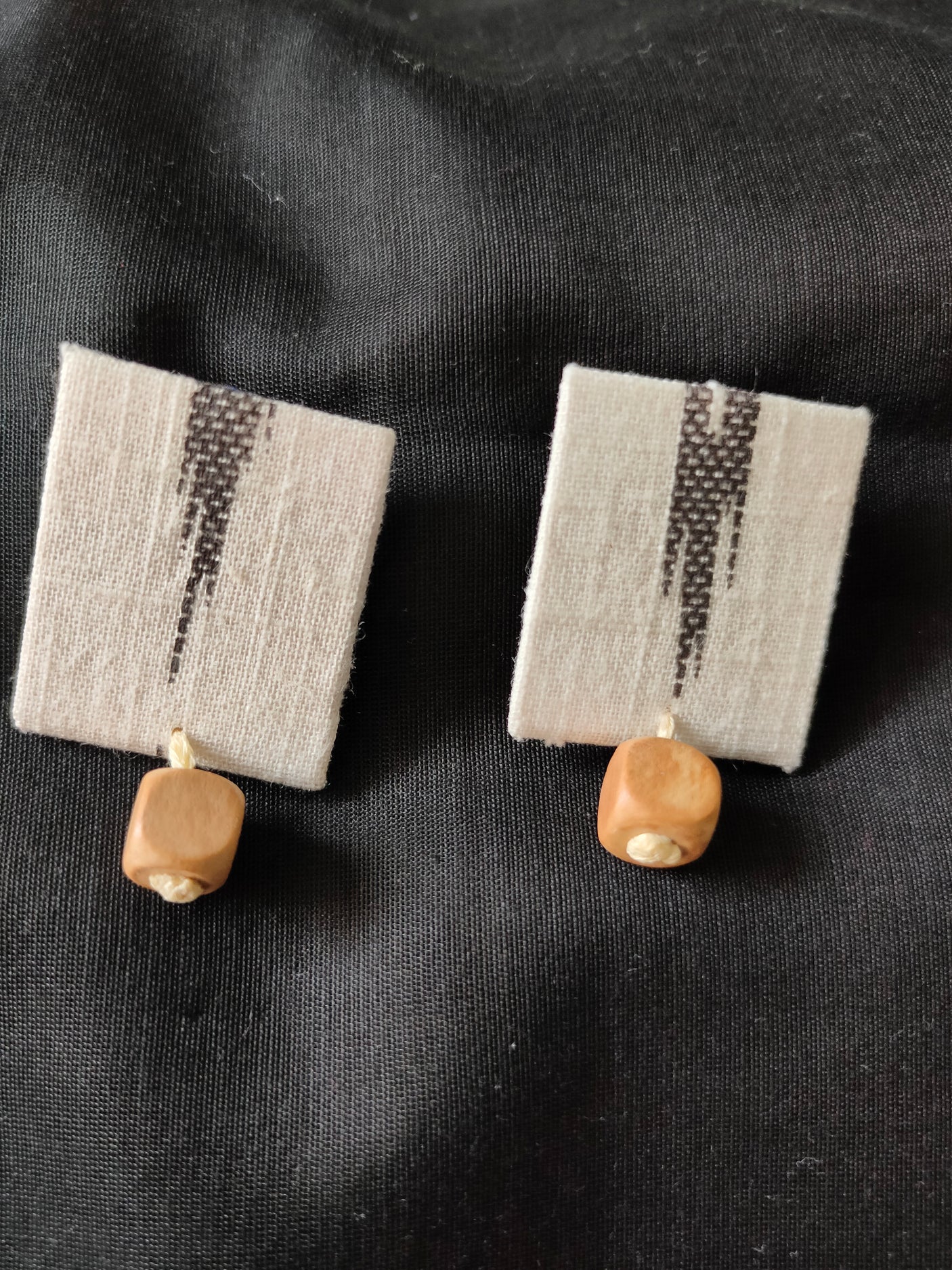 Classy Fabric Necklace Set