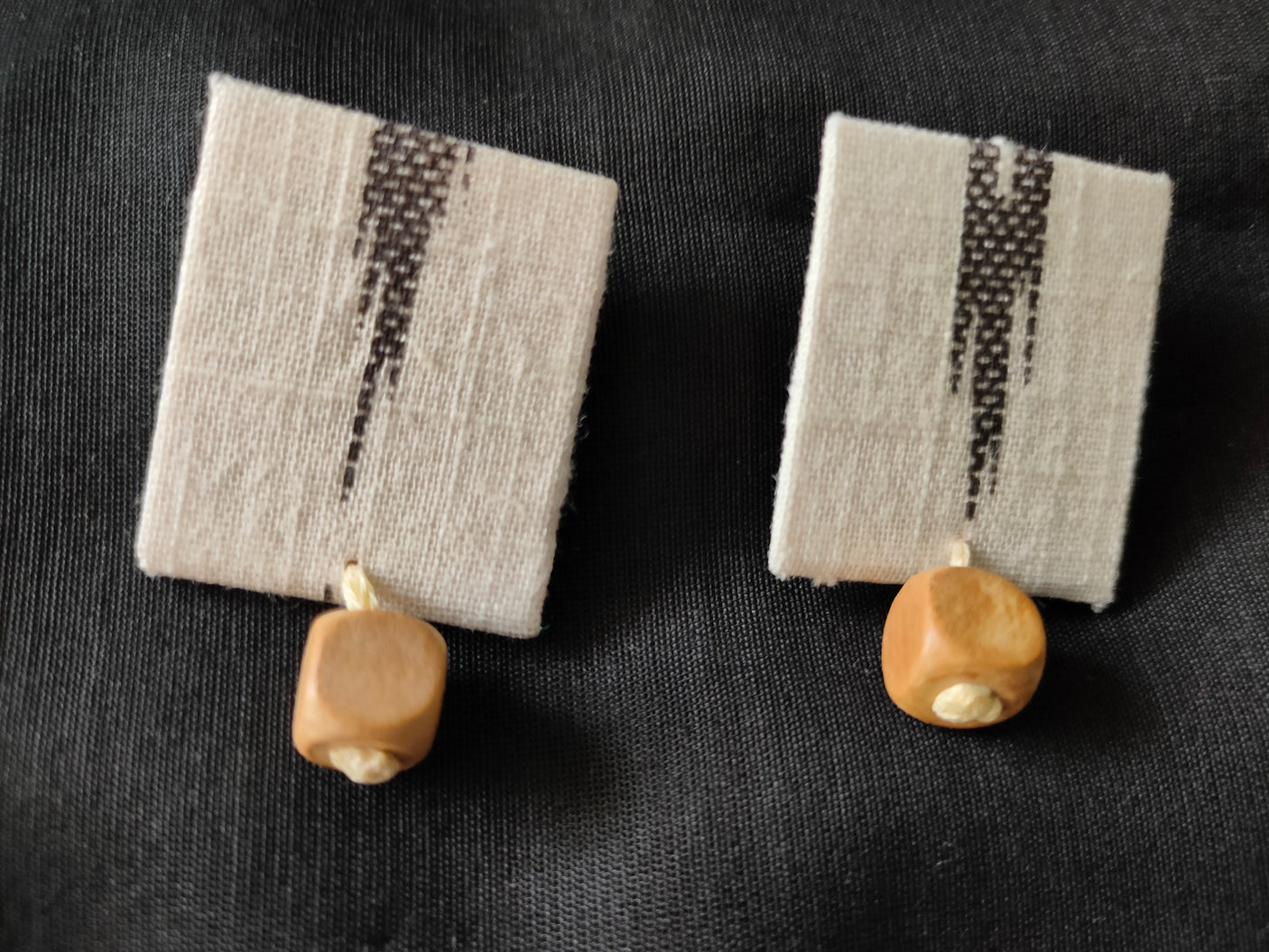 Classy Fabric Necklace Set