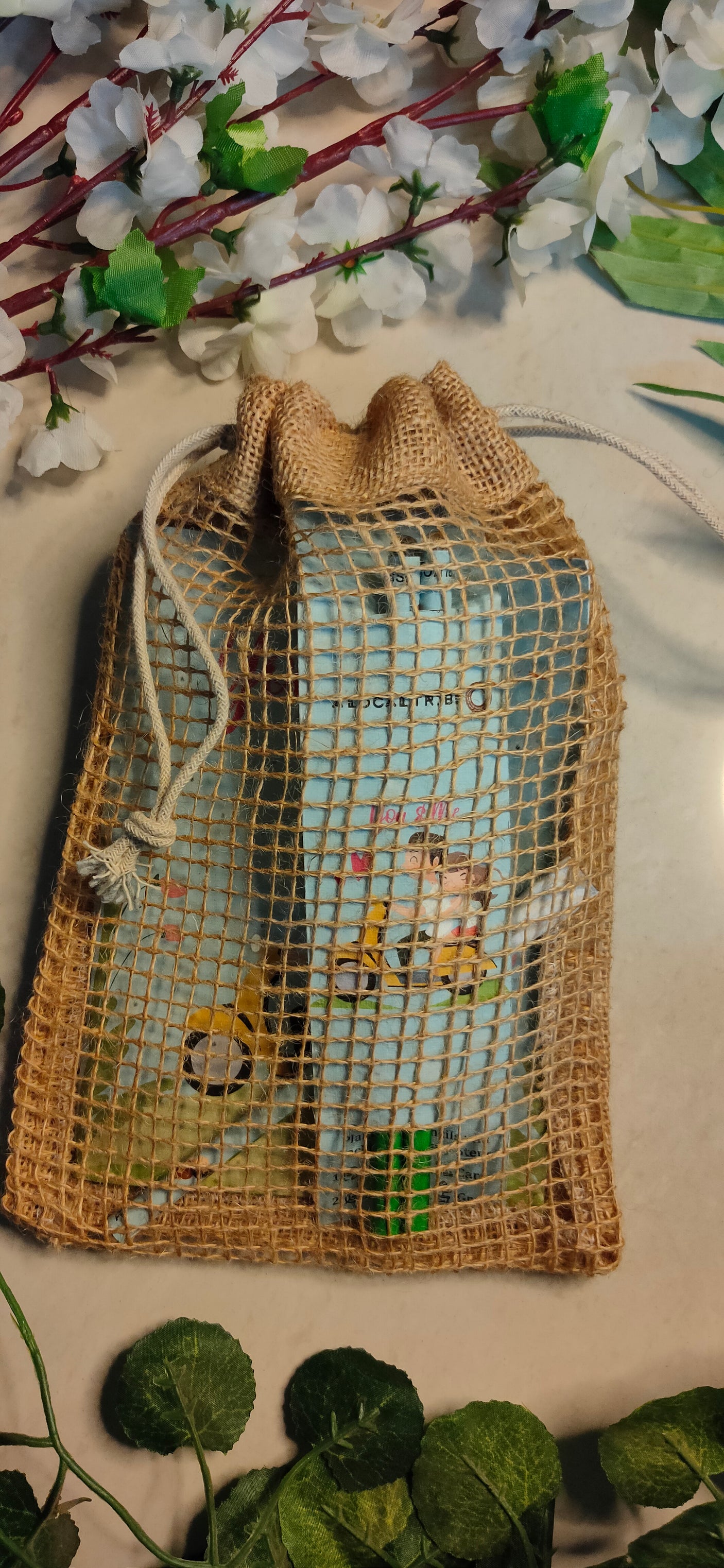 Eco-Friendly Plantable Seeds Notebook, Pen and Pencil Gift Set/Stationery Set - You & Me - Let Love Grow