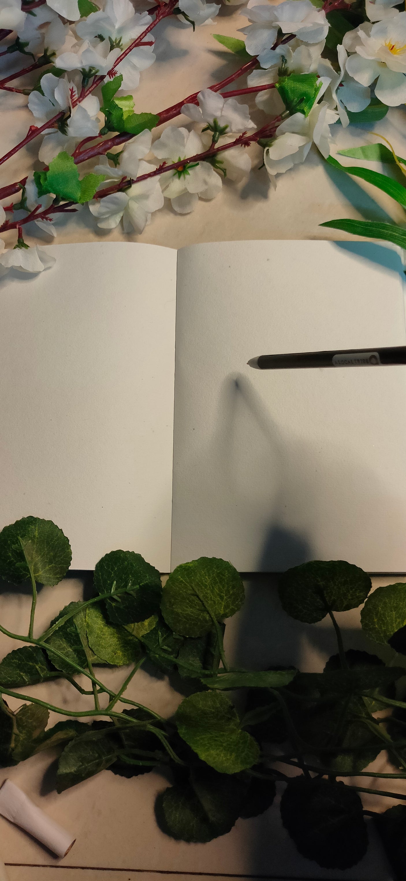 Eco-Friendly Plantable Seeds Notebook, Pen and Pencil Gift Set/Stationery Set - Black