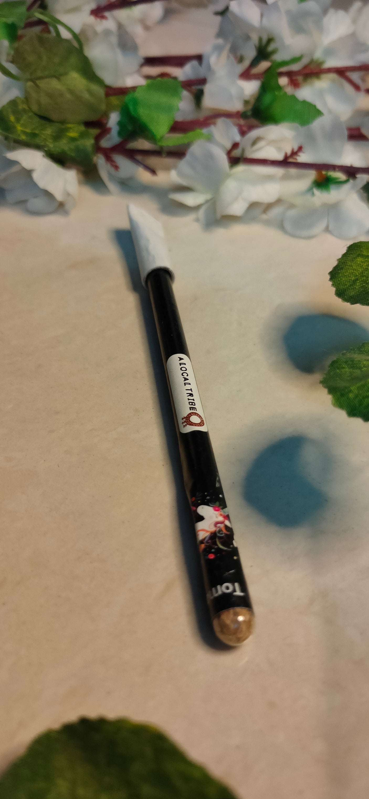 Eco-Friendly Plantable Seeds Notebook, Pen and Pencil Gift Set/Stationery Set - Black