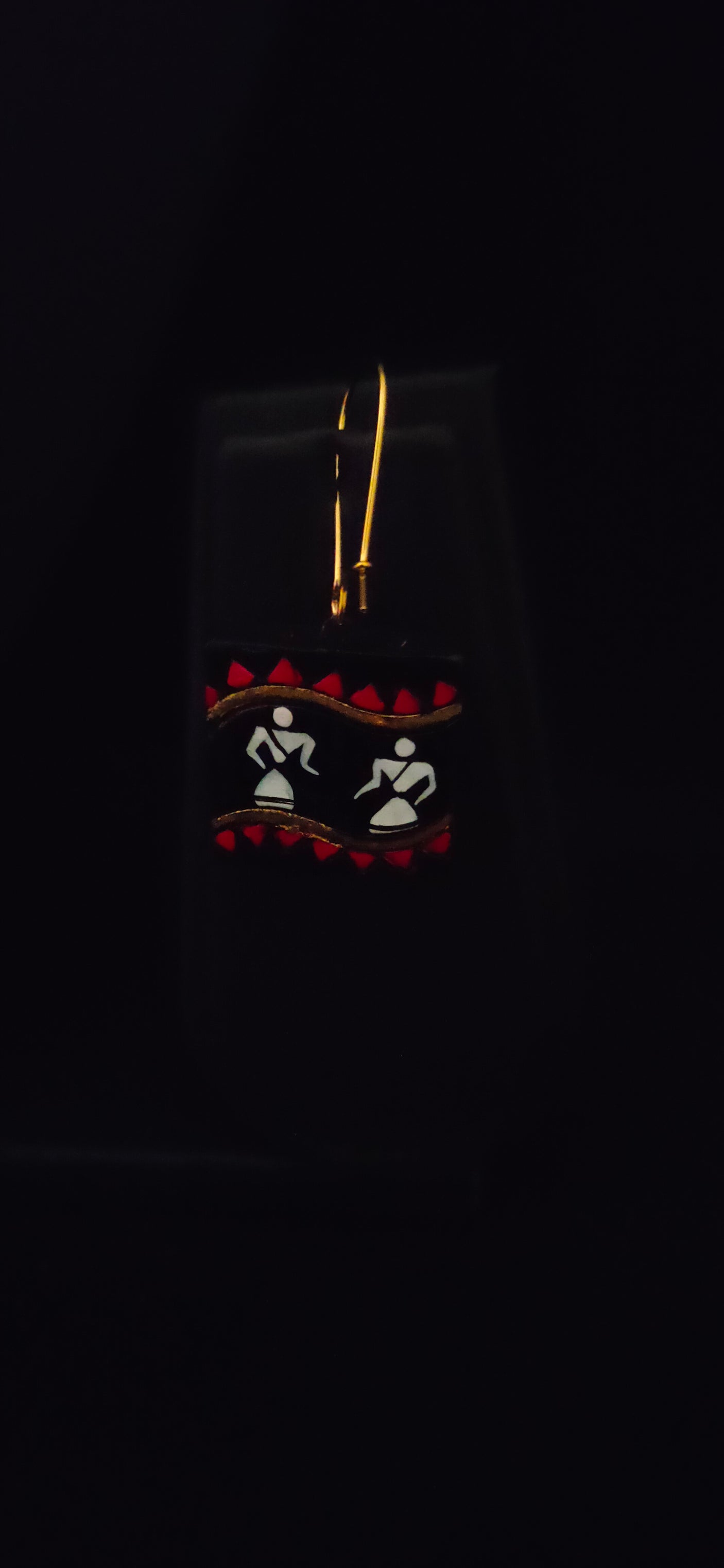 Tribal Motifs Beaded Terracotta Necklace Set