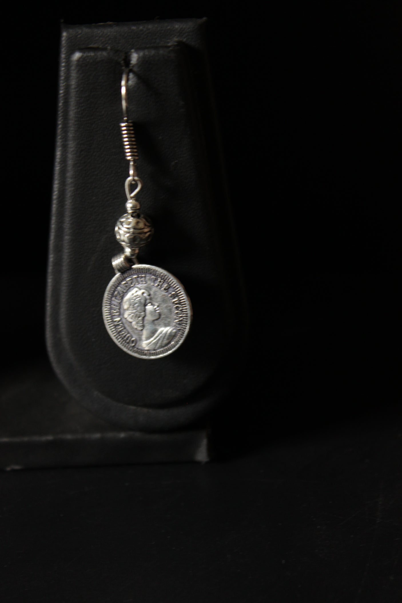 2 Layer Vintage Stamped Coins Necklace Set with Adjustable Thread Closure