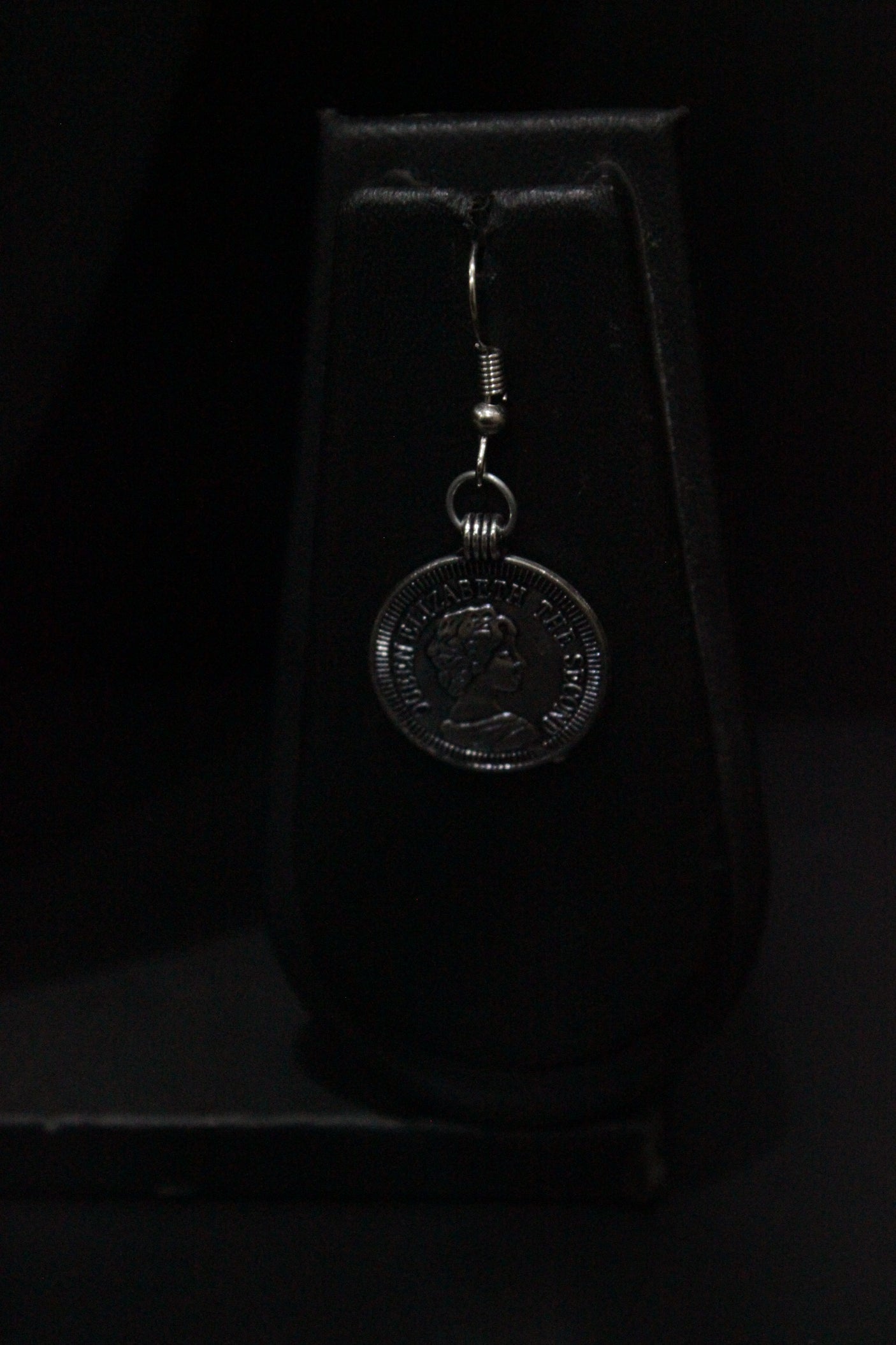 Stamped Coins Thread Closure Choker Necklace Set