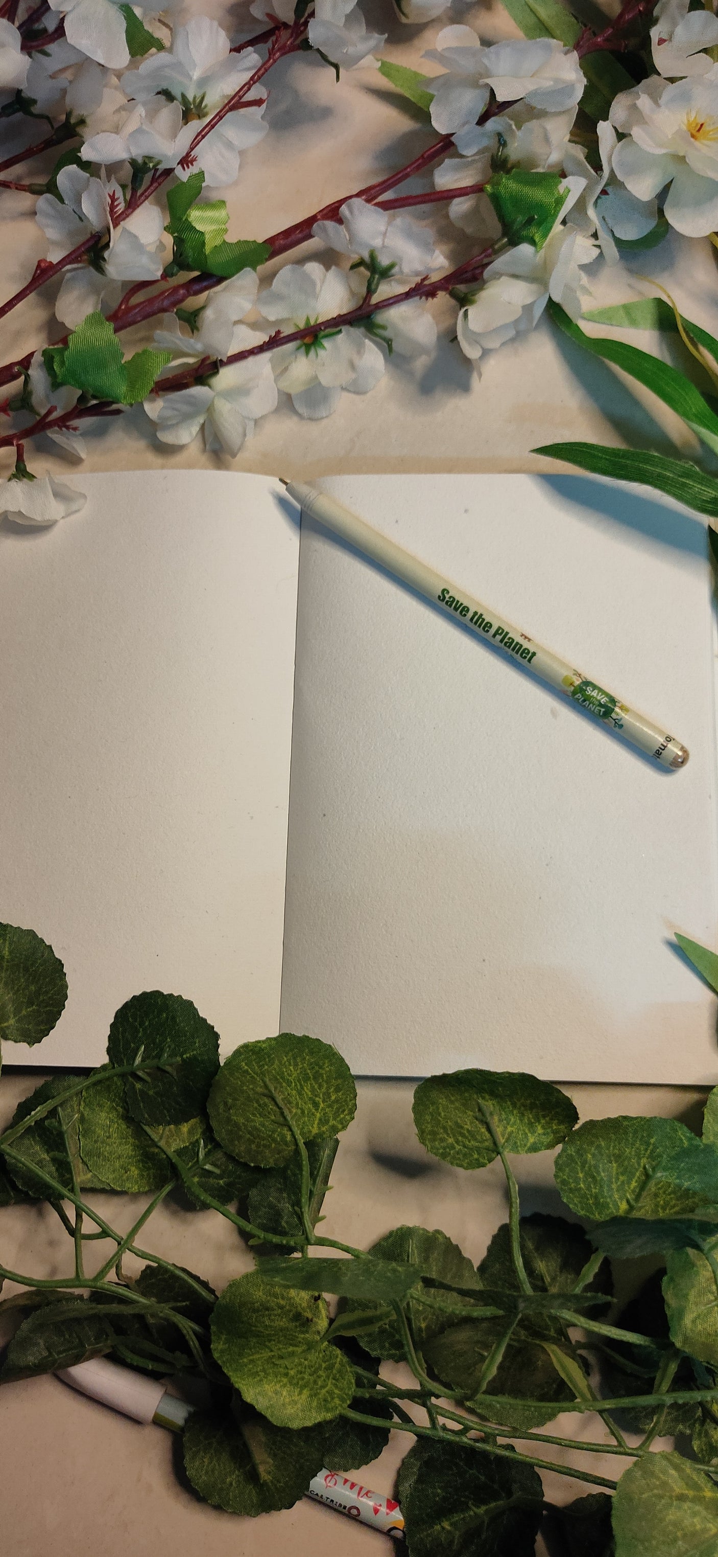 Eco-Friendly Plantable Seeds Notebook, Pen and Pencil Gift Set/Stationery Set - Save the Planet