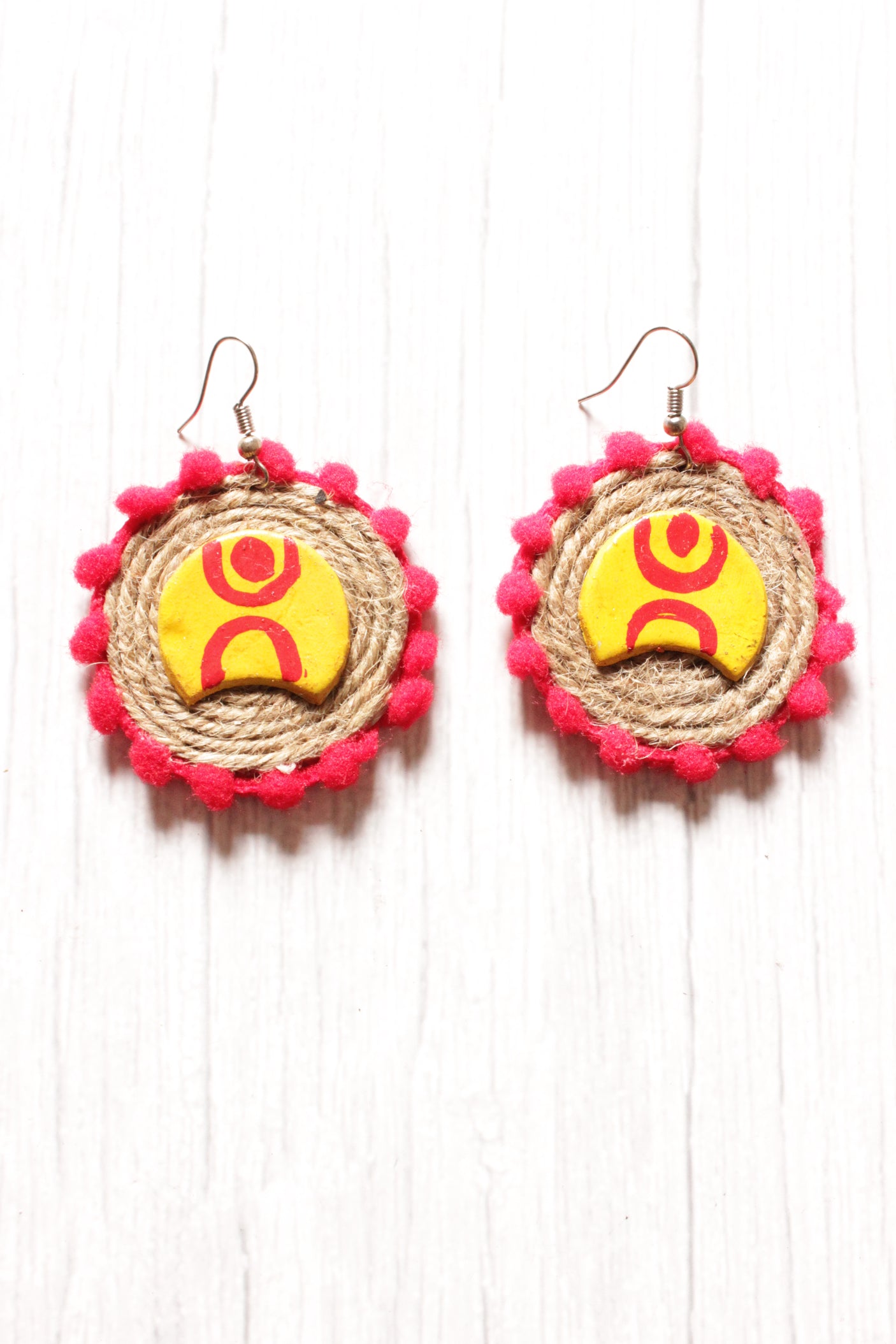 Jute Handcrafted Long Necklace Set