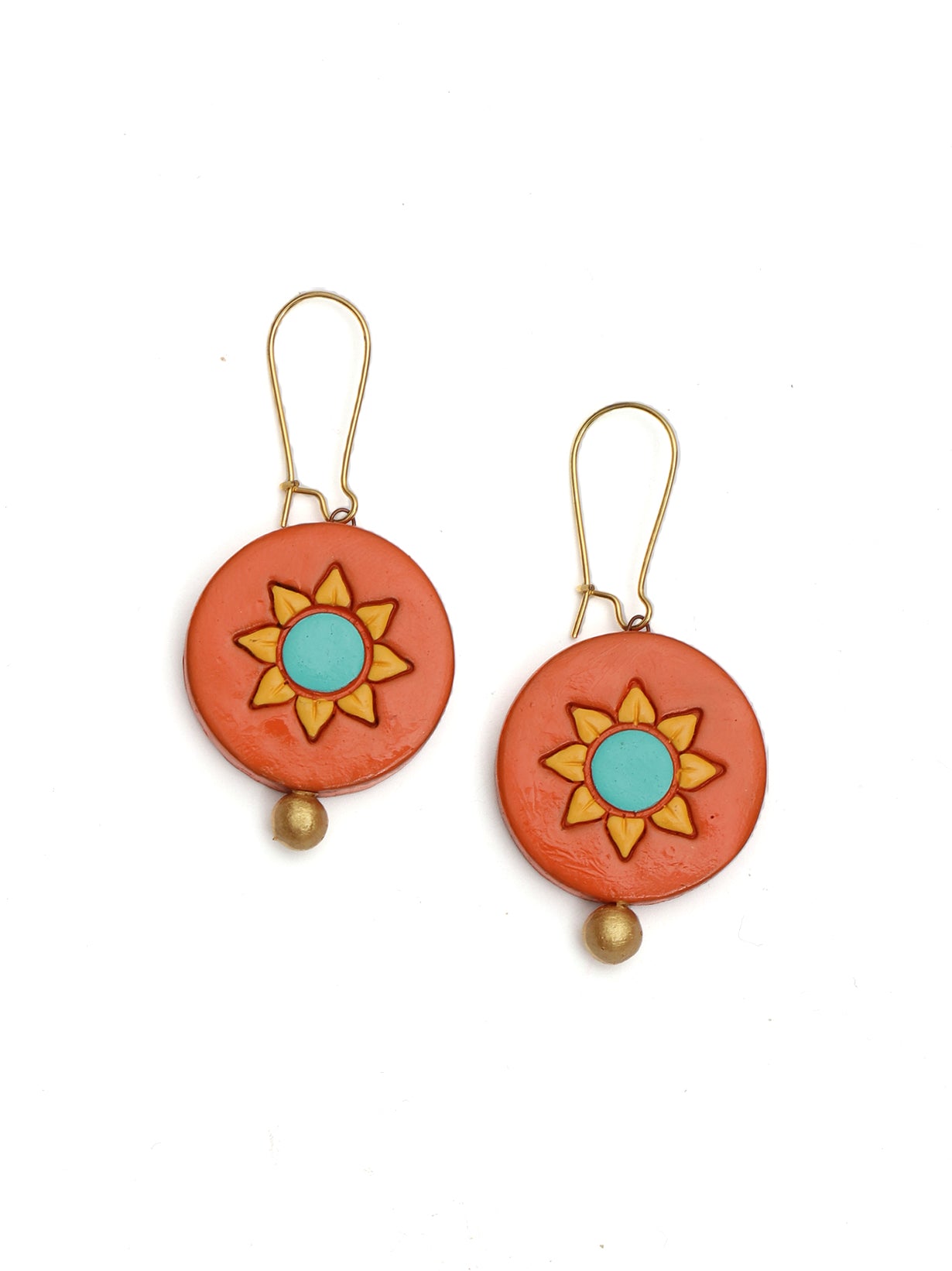 Tribal Modern Terracotta Necklace Set