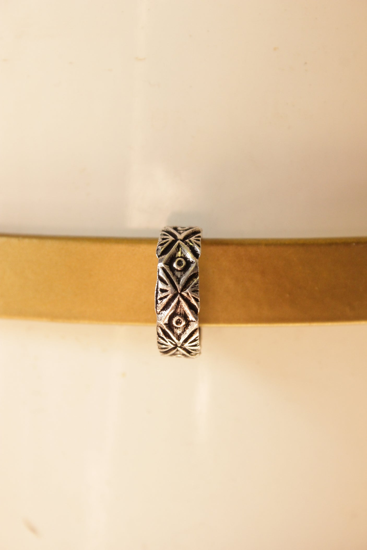 Oxidised Finish Intricately Detailed Set of 2 Toe Rings