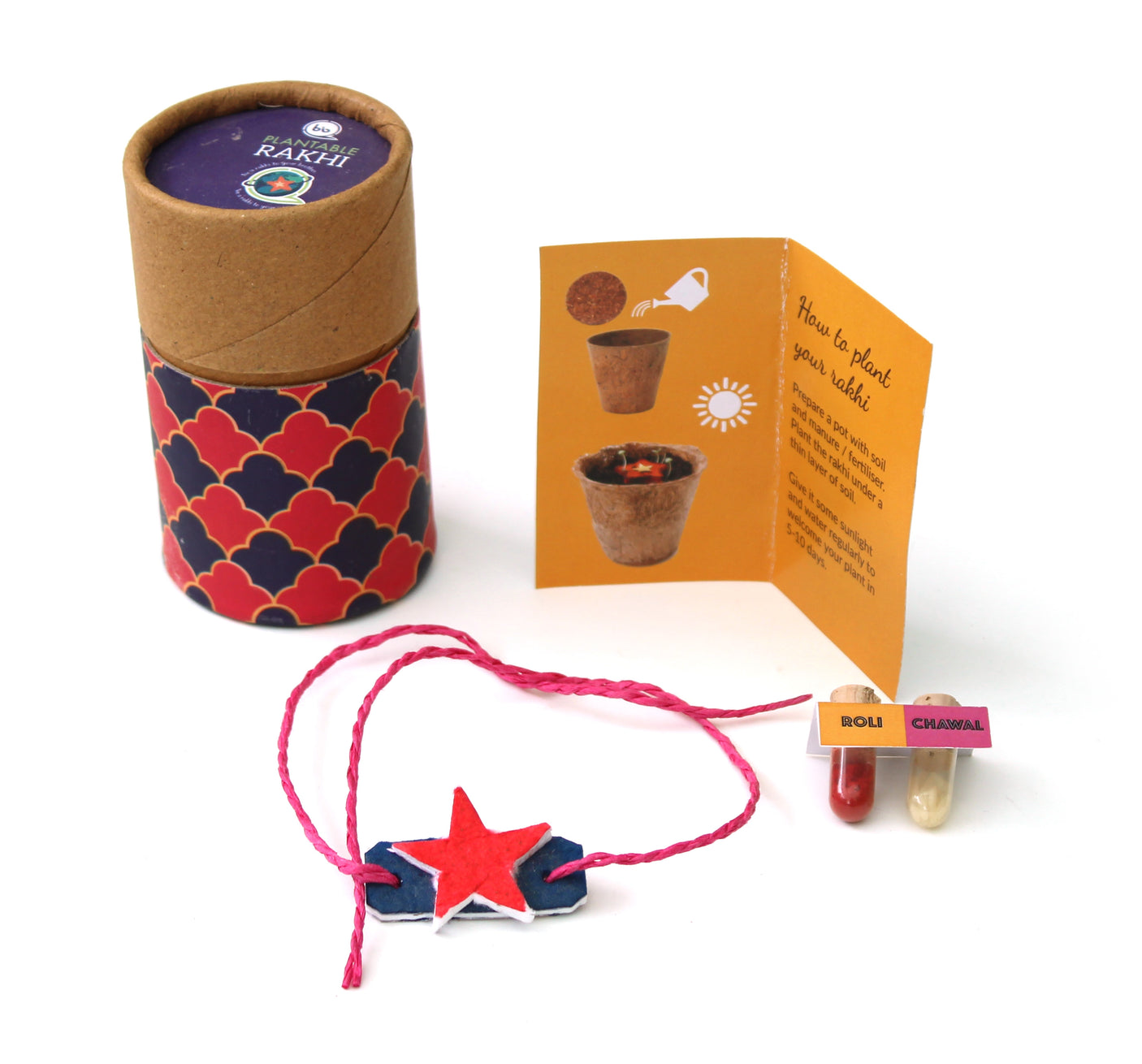 Plantable Rakhi - Growing Kit