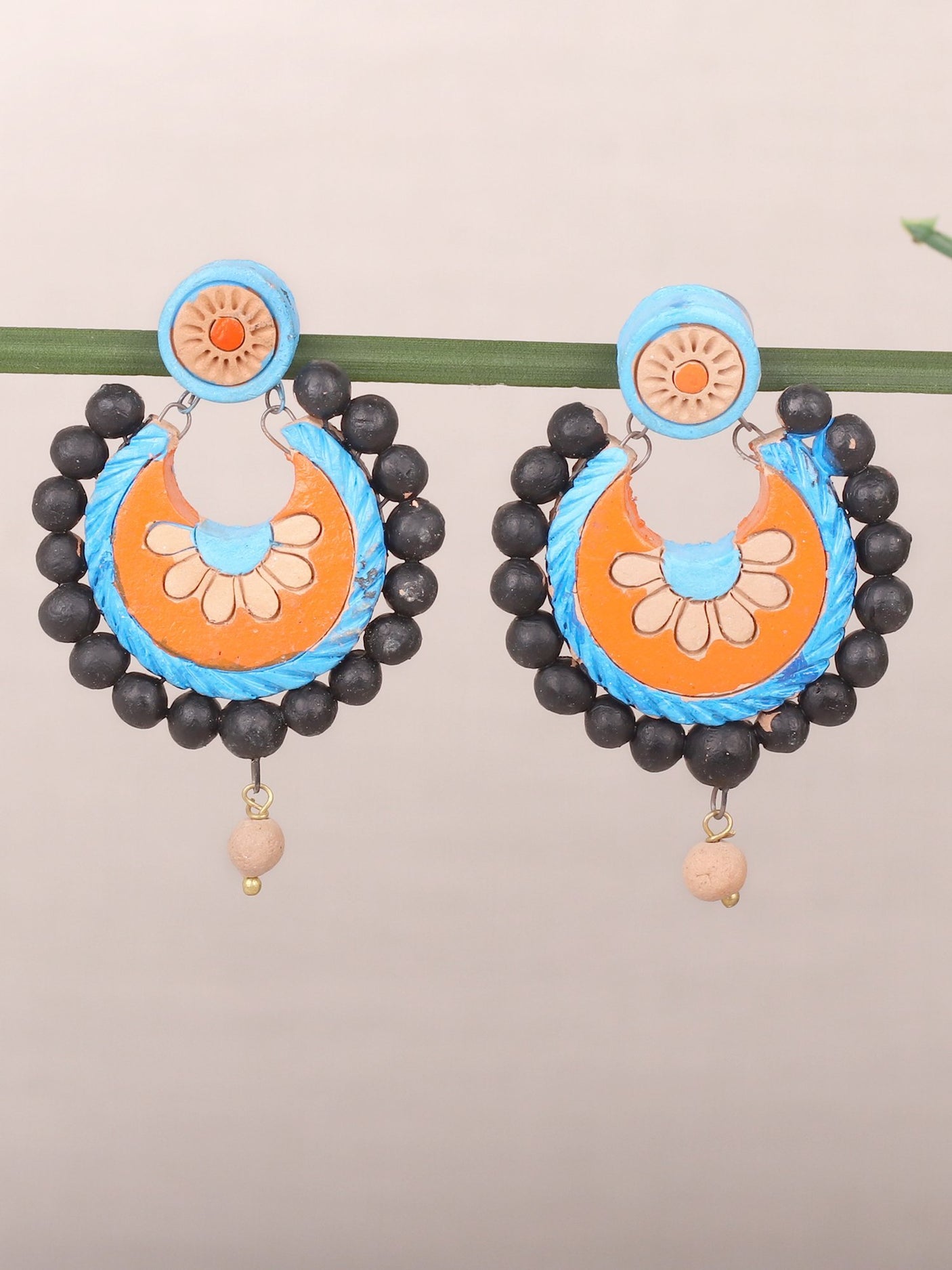 Multi-colored Crescent shaped Chandbalis - A Local Tribe