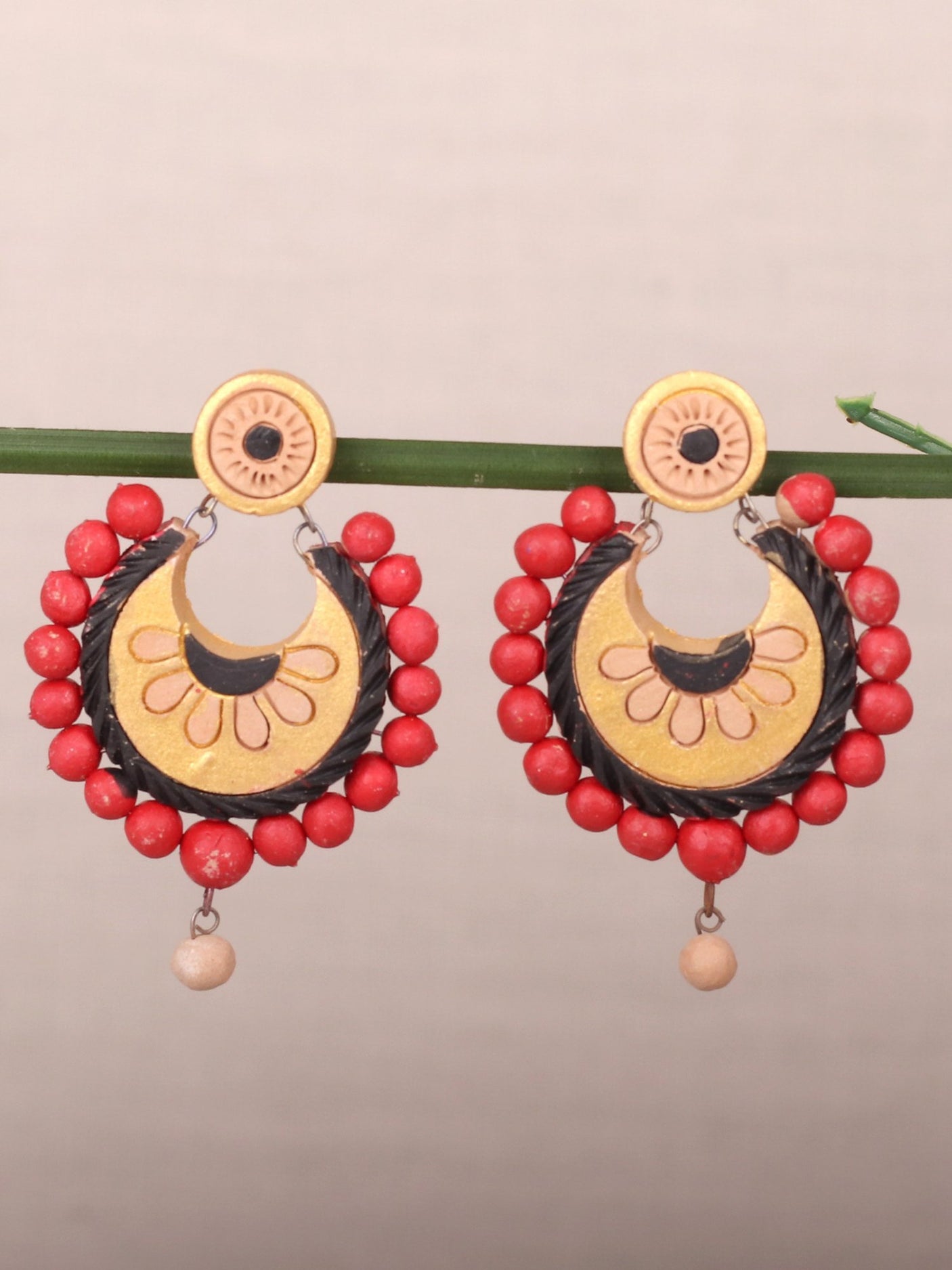 Multi-colored Crescent shaped Chandbalis - A Local Tribe