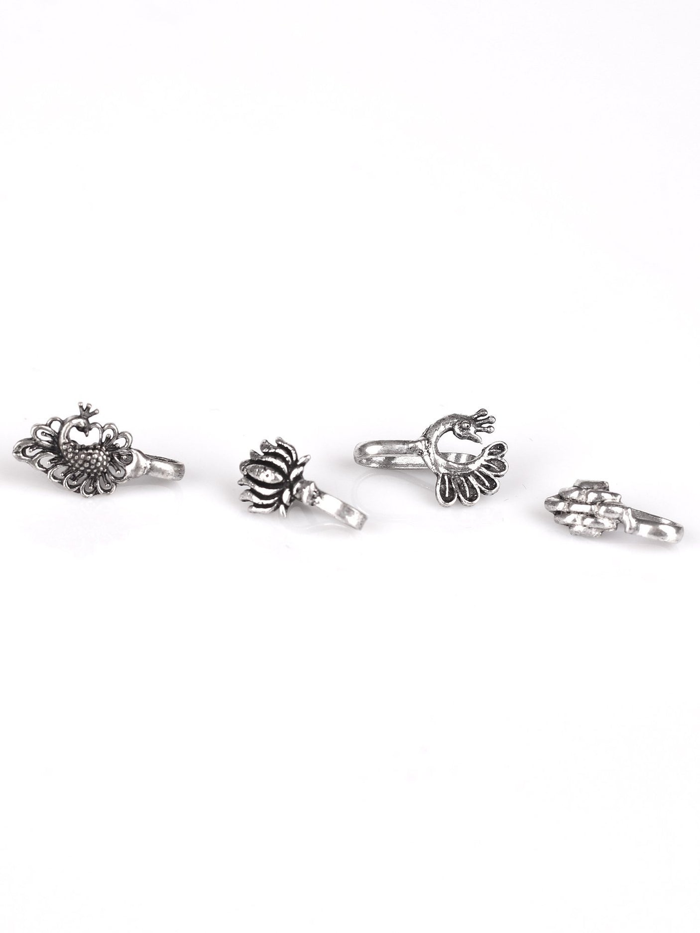 Set of 4 Clasic Pair Nose Pin - A Local Tribe