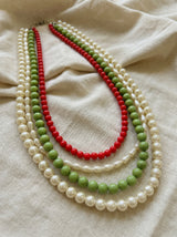 Festive Beads 4 Layer Necklace