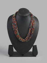 Earthy Multi Color Beads Handmade Necklace