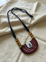 Warli Art Hand Painted Necklace