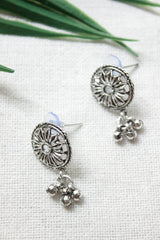 Circular Spiral Adjustable Length Choker Necklace Set