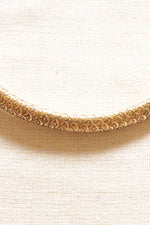 Load image into Gallery viewer, Fish Scale Motifs Matt Gold Finish Hasli Style Brass Choker Necklace
